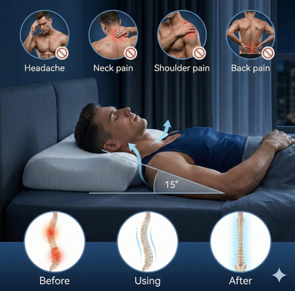 Ergonomic Butterfly Pillow