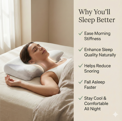 Ergonomic Butterfly Pillow