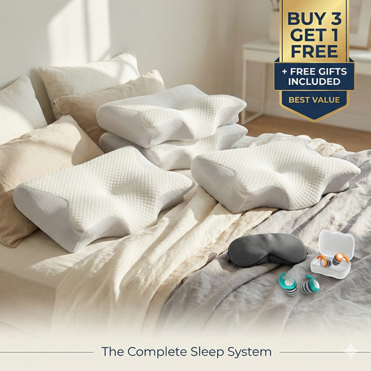 Ergonomic Butterfly Pillow